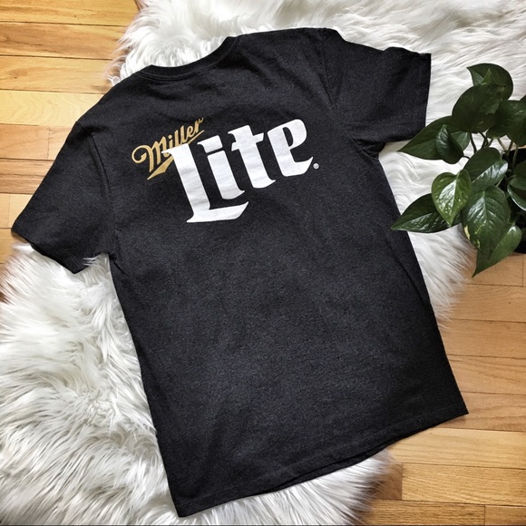 Miller Lite Tops - Miller Lite Can Tee Officially Licensed NWOT